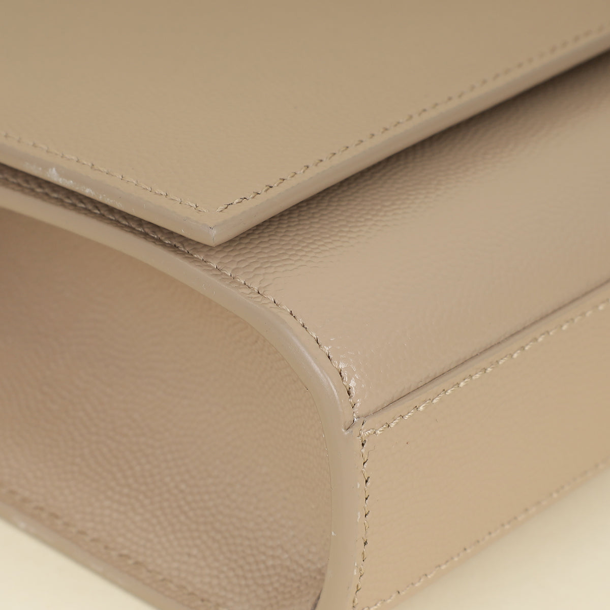 YSL Beige Monogram Kate Medium Shoulder Bag-YSL-THE CLOSET