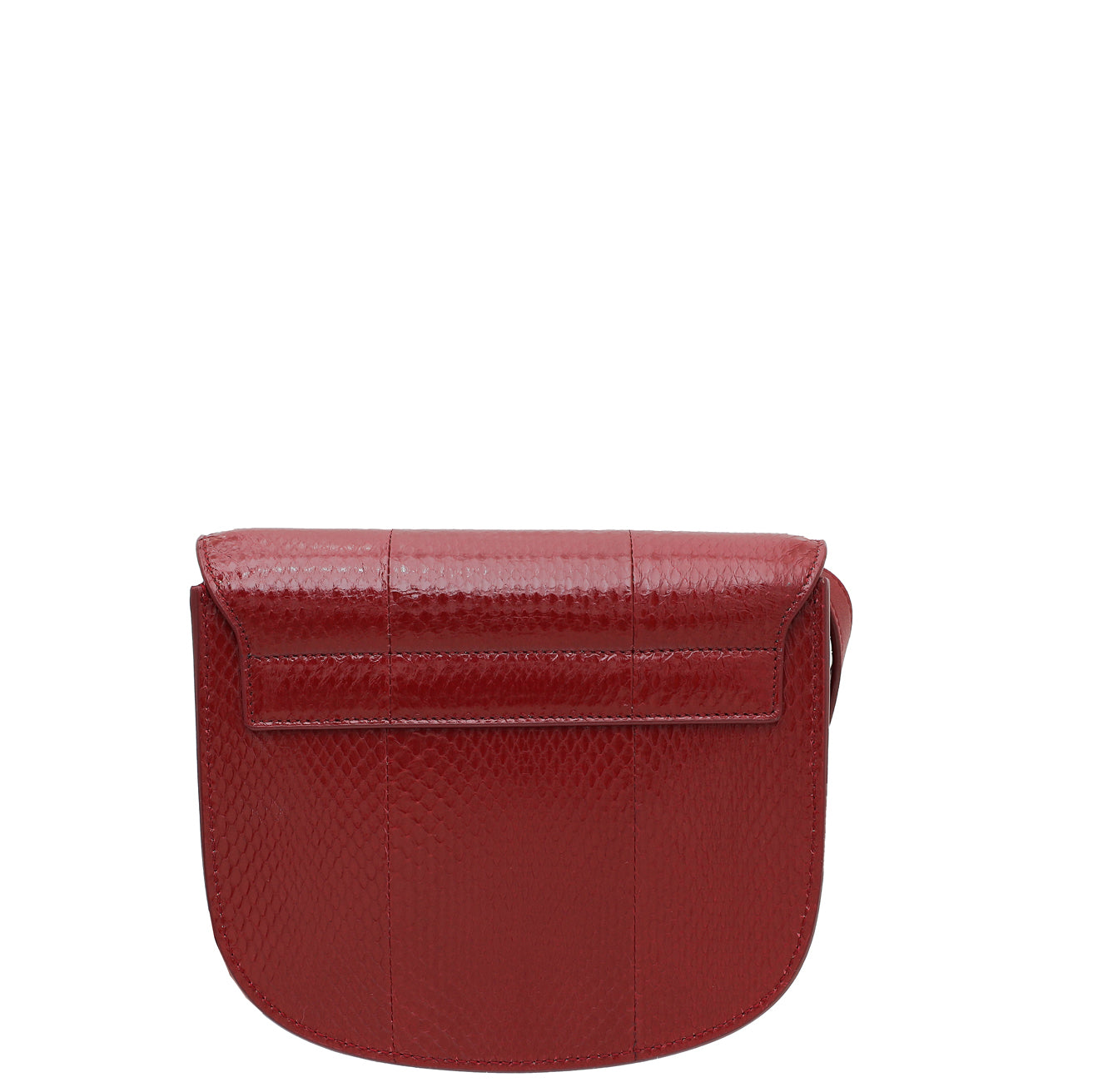 YSL Red Python Kaia Small Satchel Bag-YSL-THE CLOSET
