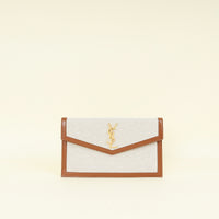 YSL Bicolor Uptown Pouch