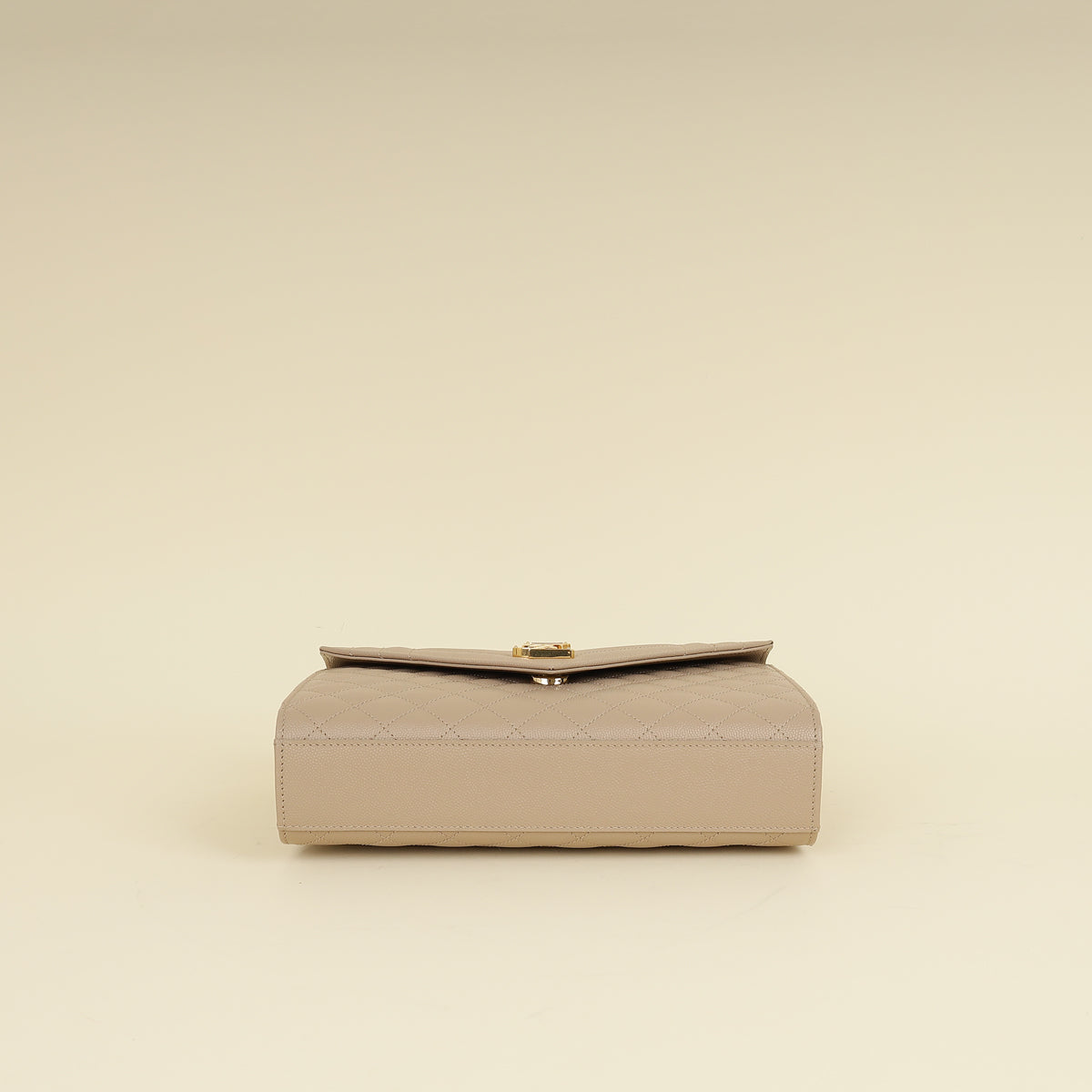 YSL Nude Mix Quilted Envelope Medium Shoulder Bag-YSL-THE CLOSET