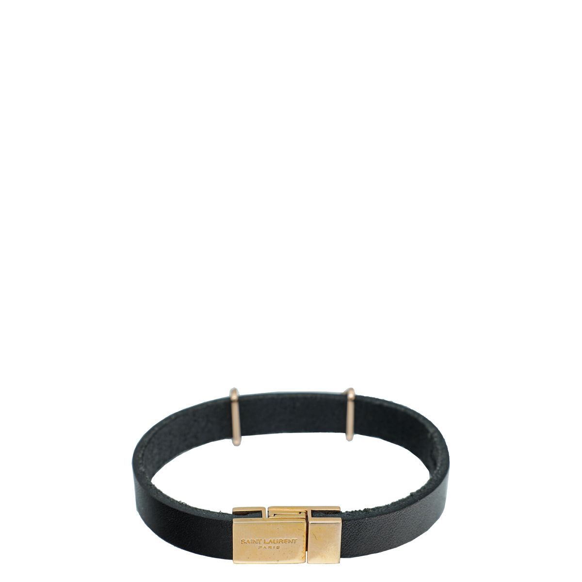Ysl wide leather bracelet - Saint Laurent - Men | Luisaviaroma
