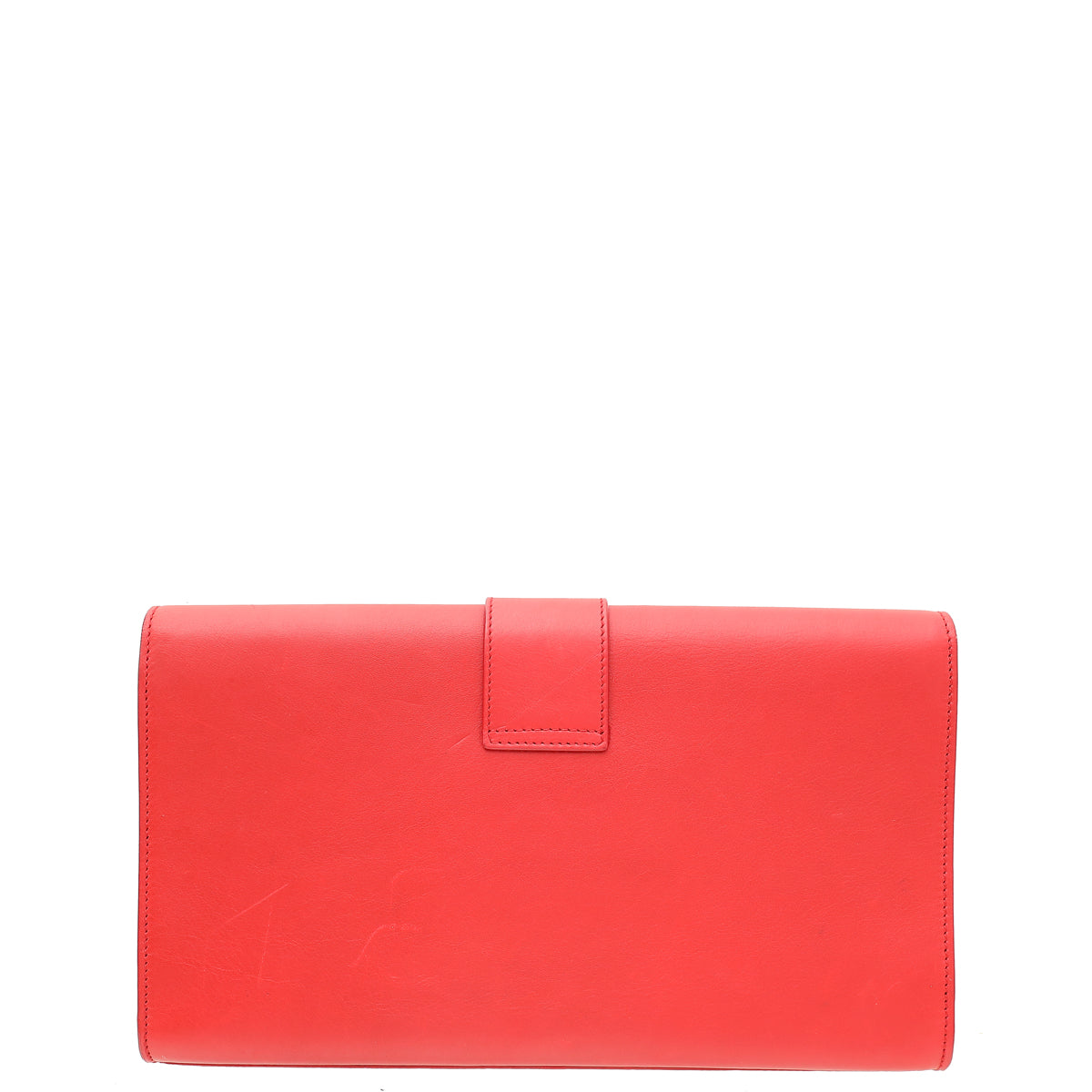 YSL Red Y Ligne Clutch-YSL-THE CLOSET