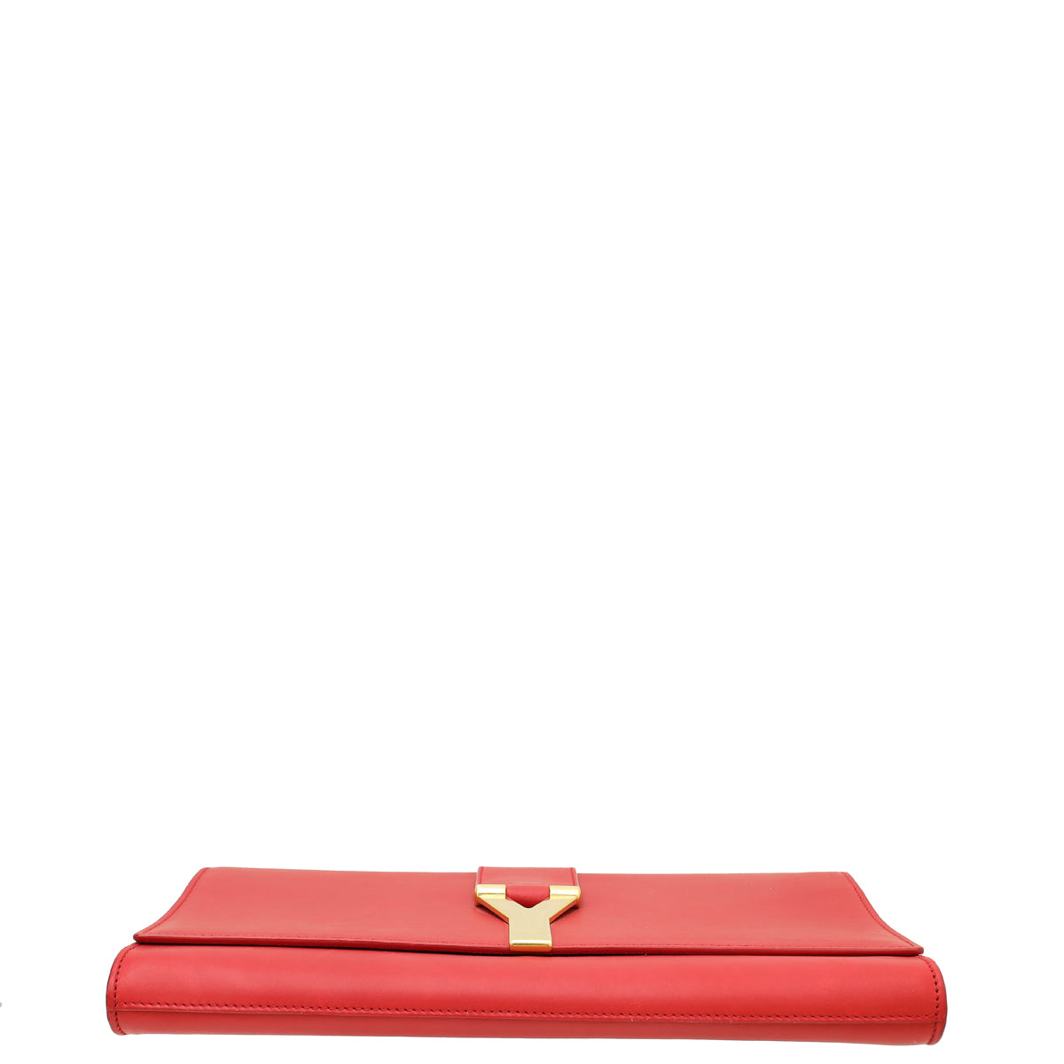 YSL Red Y Ligne Clutch