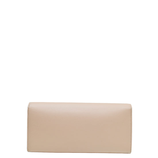 YSL Light Pink Monogram Classic Cassandre Clutch