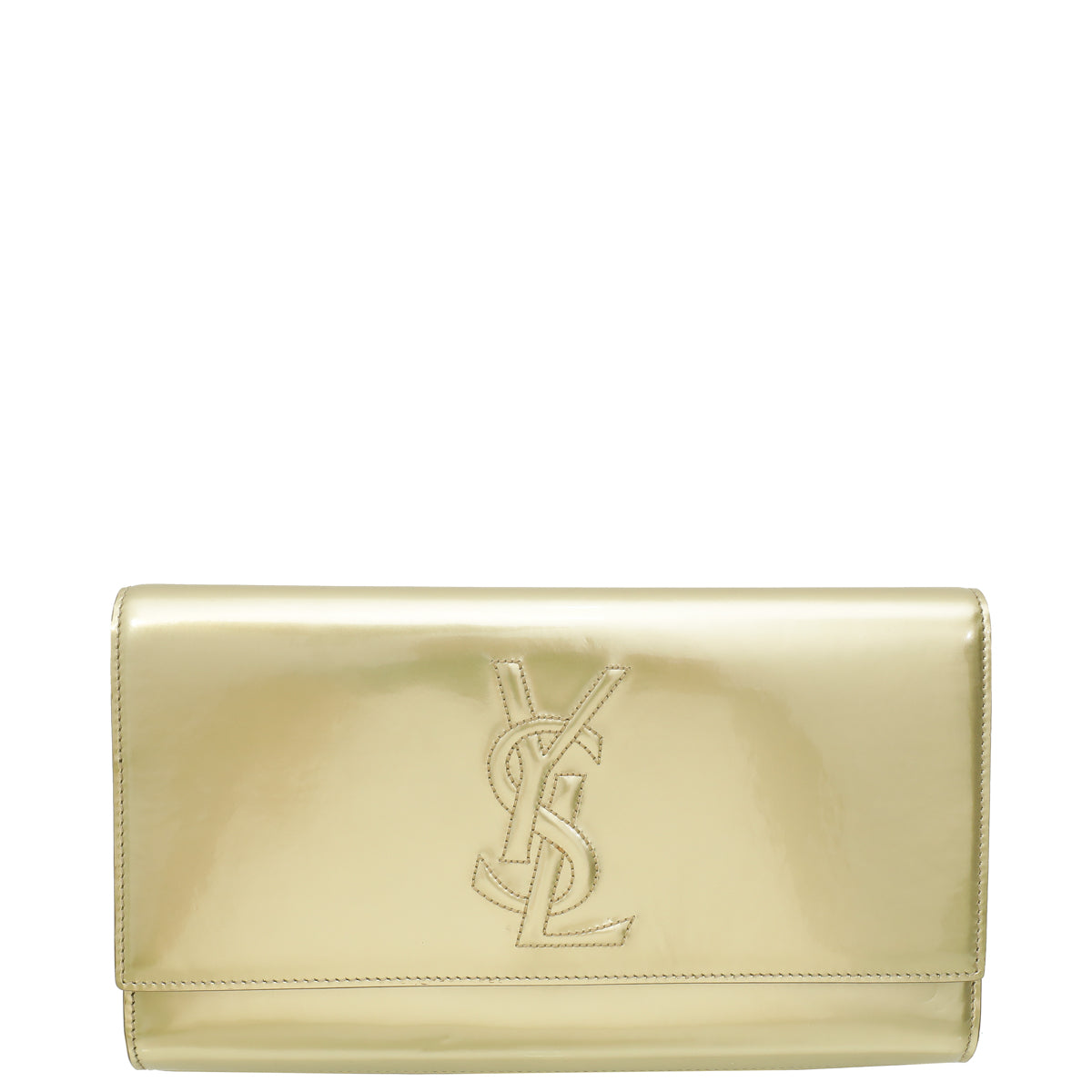 YSL Champaign Belle De Jour Clutch-YSL-THE CLOSET