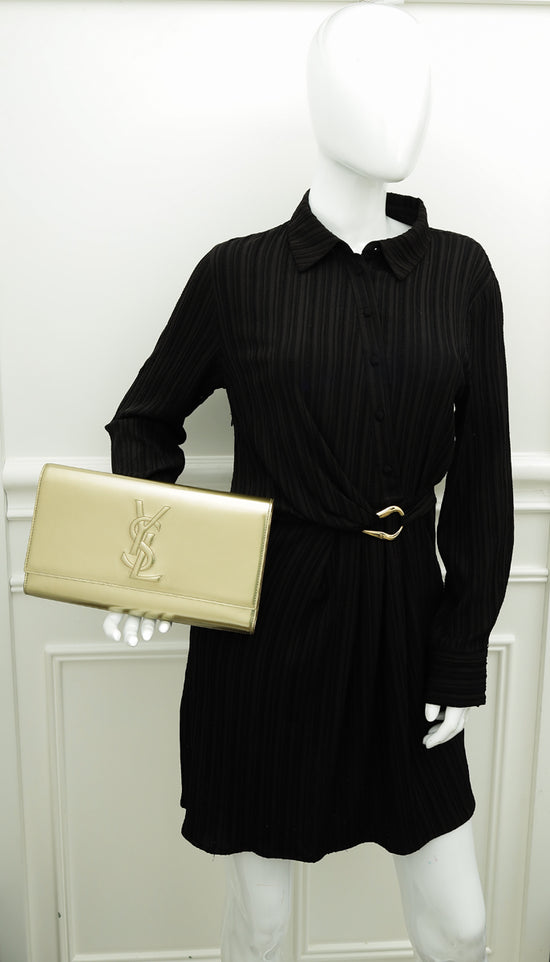 YSL Champaign Belle De Jour Clutch