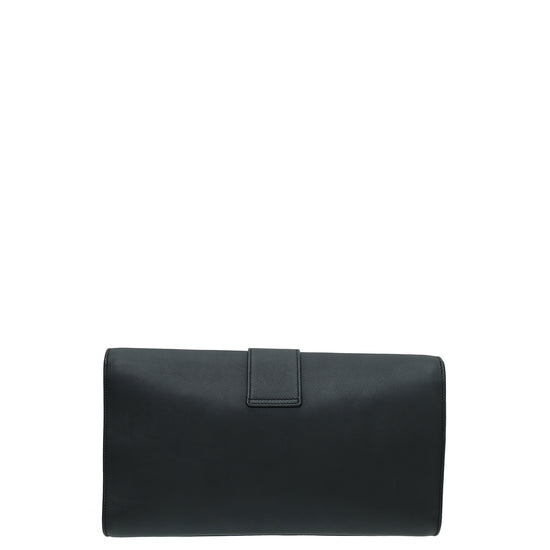 YSL Black Y Ligne Clutch