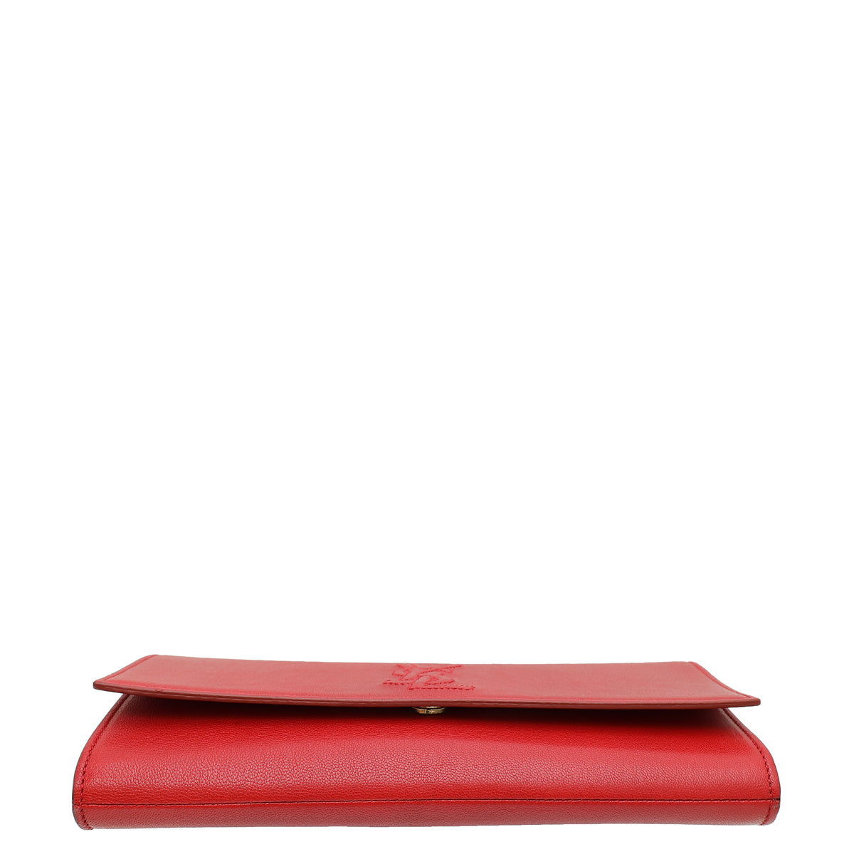 YSL Red Belle De Jour Small Clutch