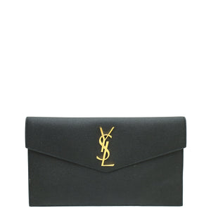 حقيبة YSL Black Grain De Poudre Uptown 