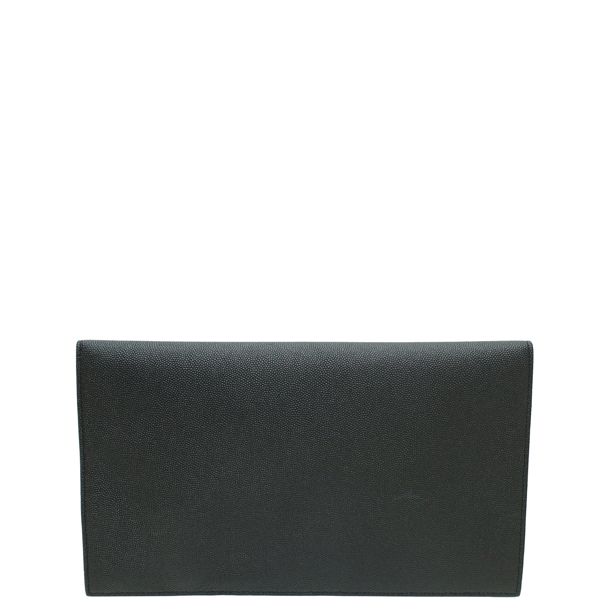 YSL Black Grain De Poudre Uptown Pouch-YSL-THE CLOSET
