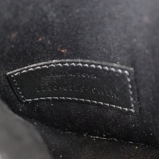 YSL Black Uptown Clutch