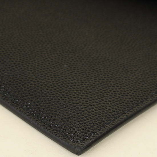 YSL Black Uptown Clutch