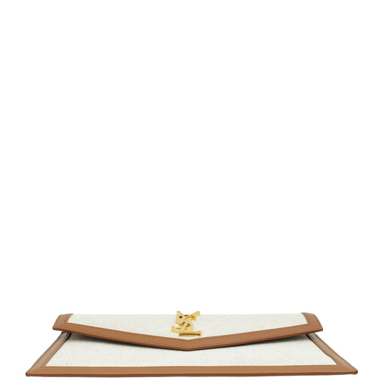 YSL Bicolor Uptown Pouch-YSL-THE CLOSET