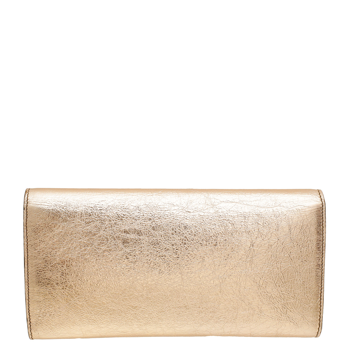 YSL Mettalic Rose Gold Belle De Jour Small Clutch