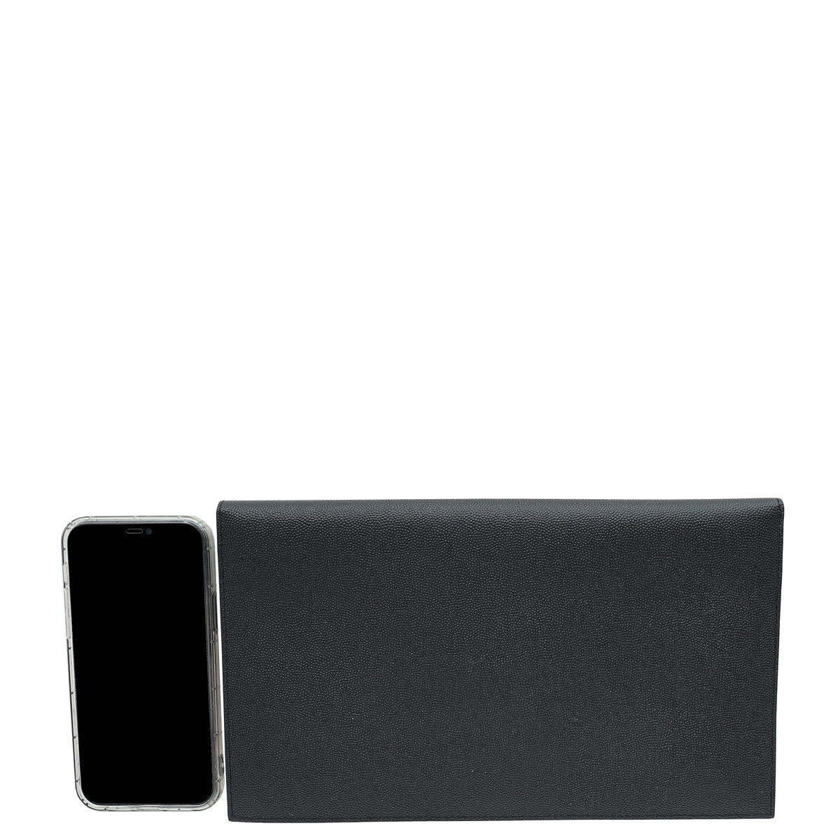 YSL Black Uptown Pouch-YSL-THE CLOSET