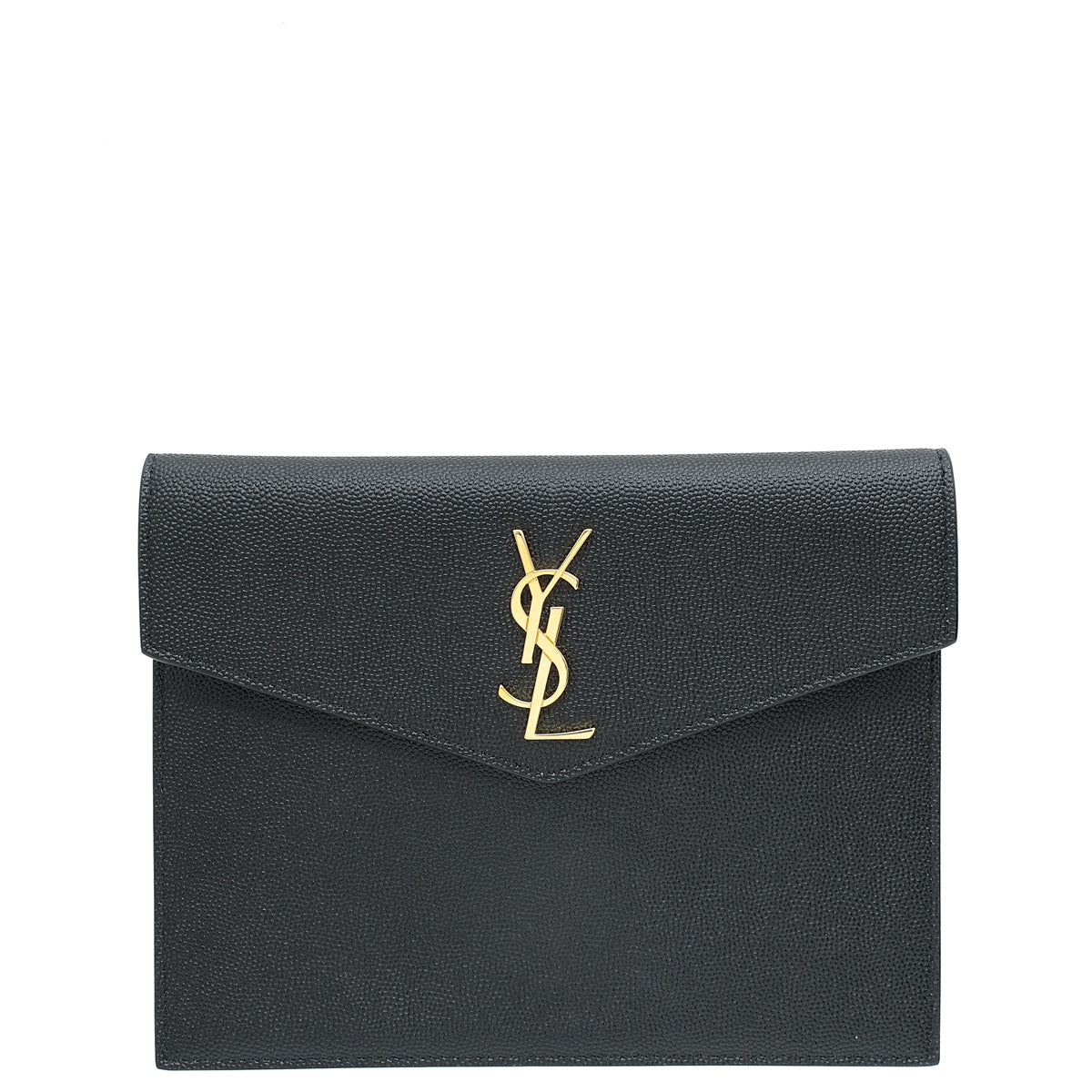 YSL Black Uptown Baby Pouch-YSL-THE CLOSET