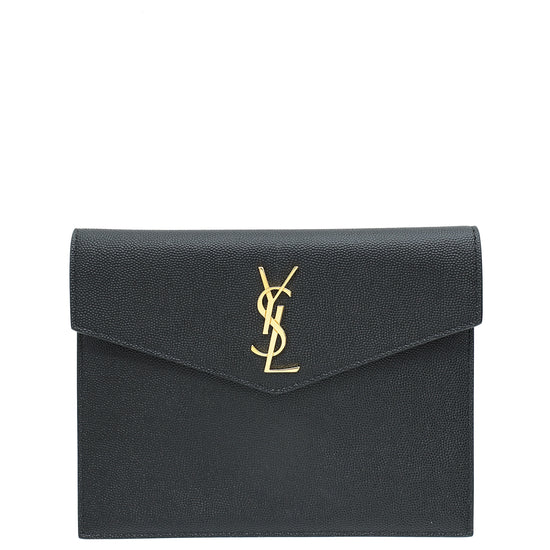 YSL Black Uptown Baby Pouch