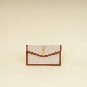 YSL Bicolor Uptown Pouch