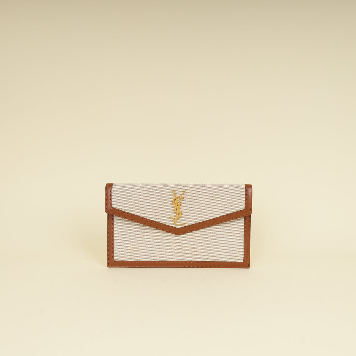 YSL Bicolor Uptown Pouch-YSL-THE CLOSET