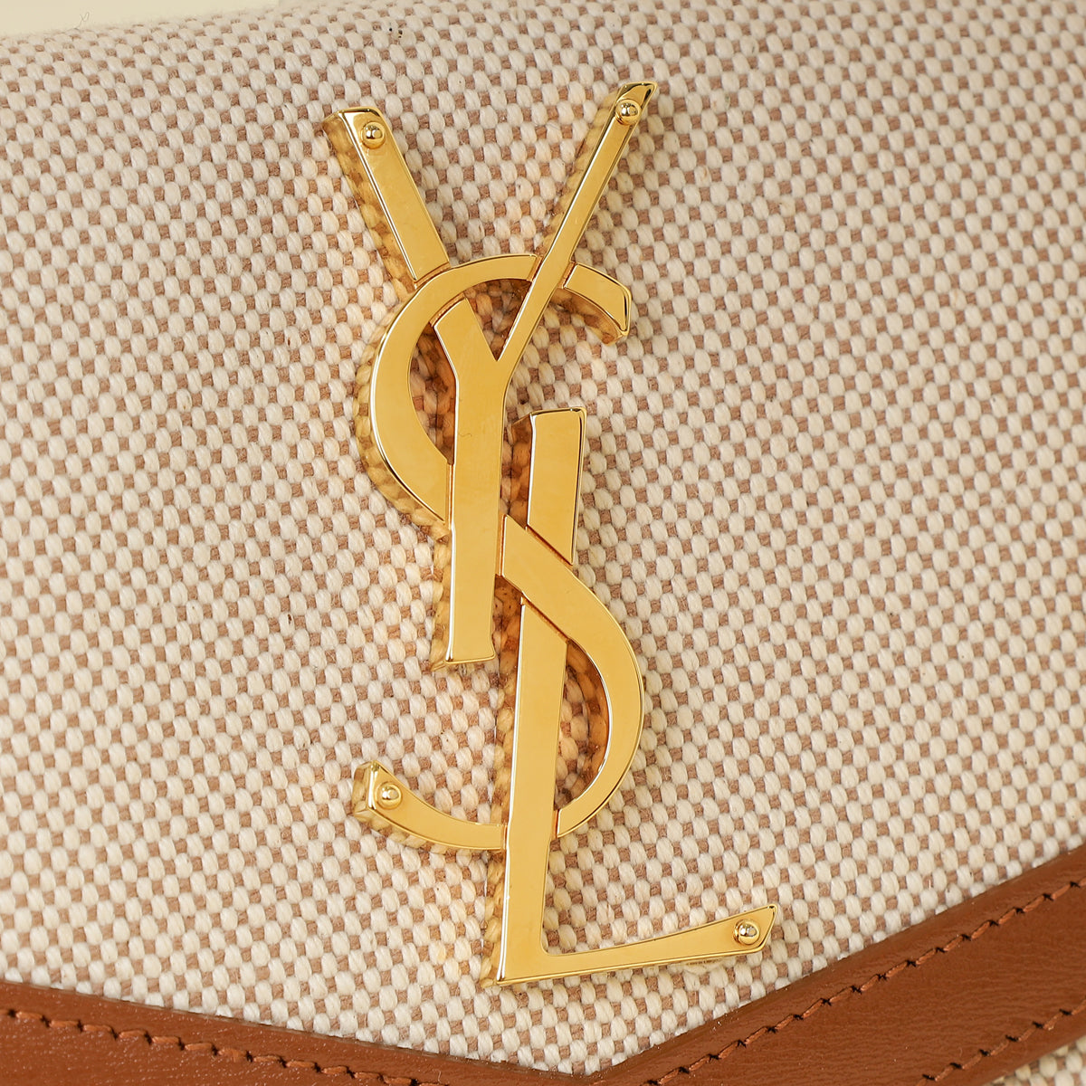 YSL Bicolor Uptown Pouch-YSL-THE CLOSET