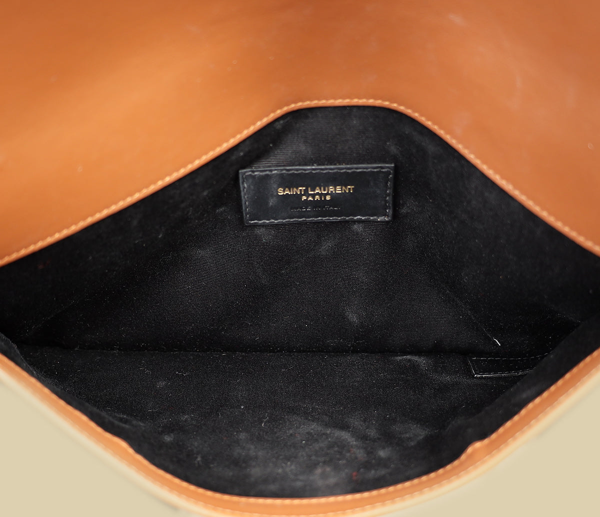 YSL Bicolor Uptown Pouch-YSL-THE CLOSET