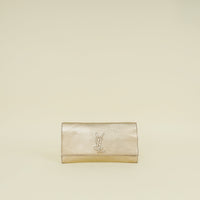 YSL Metallic Gold Belle De Jour Small Clutch