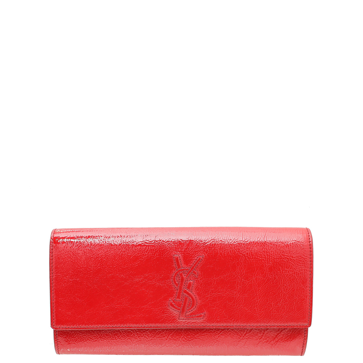 YSL Red Belle De Jour Small Clutch-YSL-THE CLOSET
