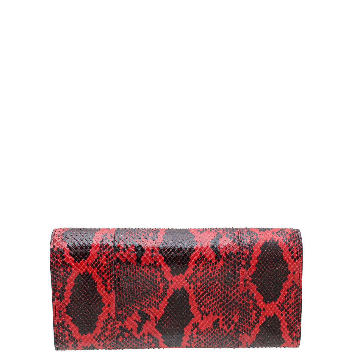 YSL Bicolor Python Kate Tassel Clutch-YSL-THE CLOSET