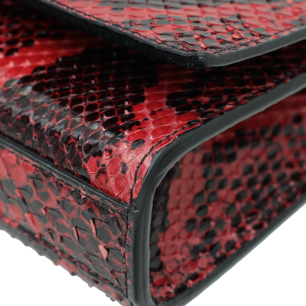 YSL Bicolor Python Kate Tassel Clutch – THE CLOSET