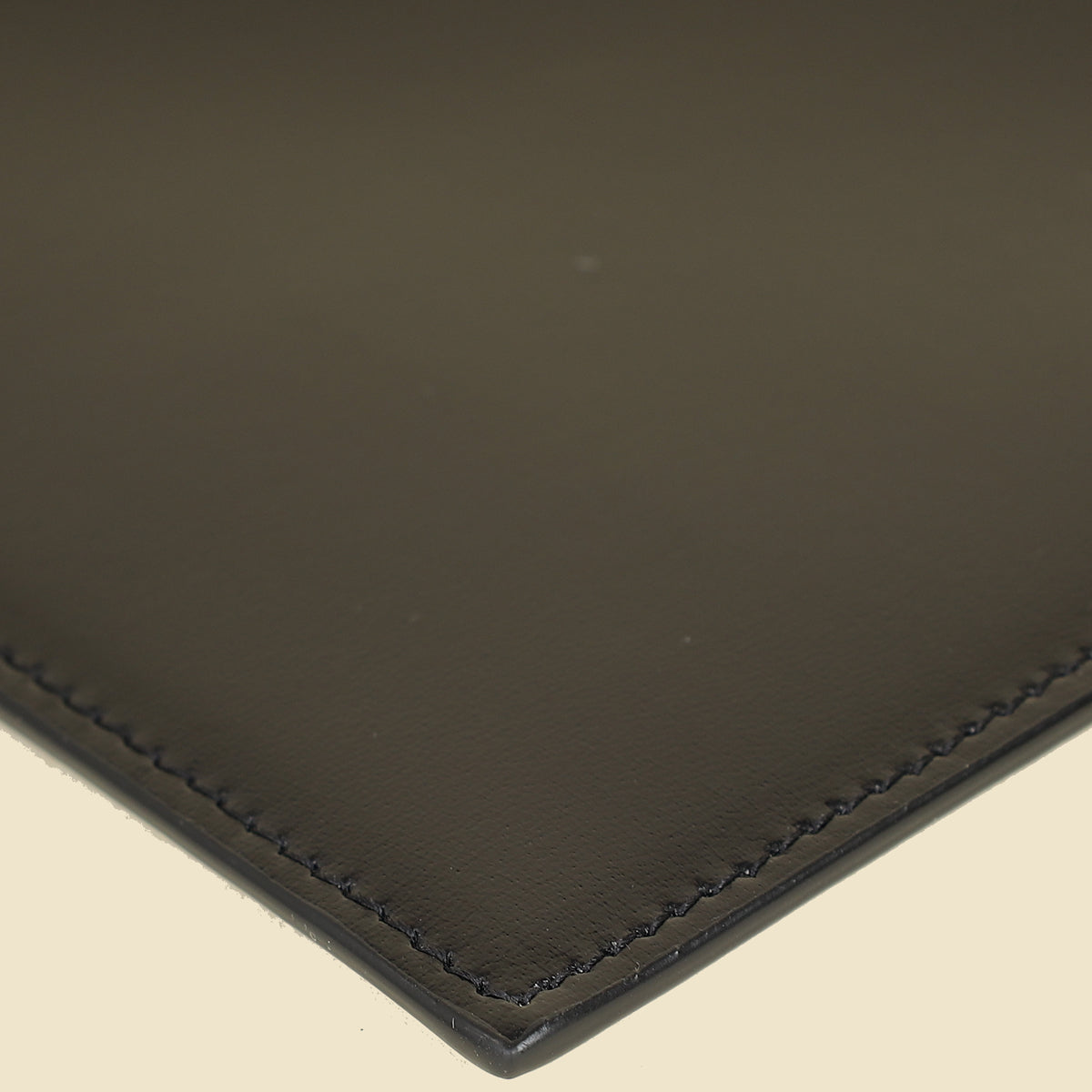 YSL Black Monogram Envelope Large Clutch