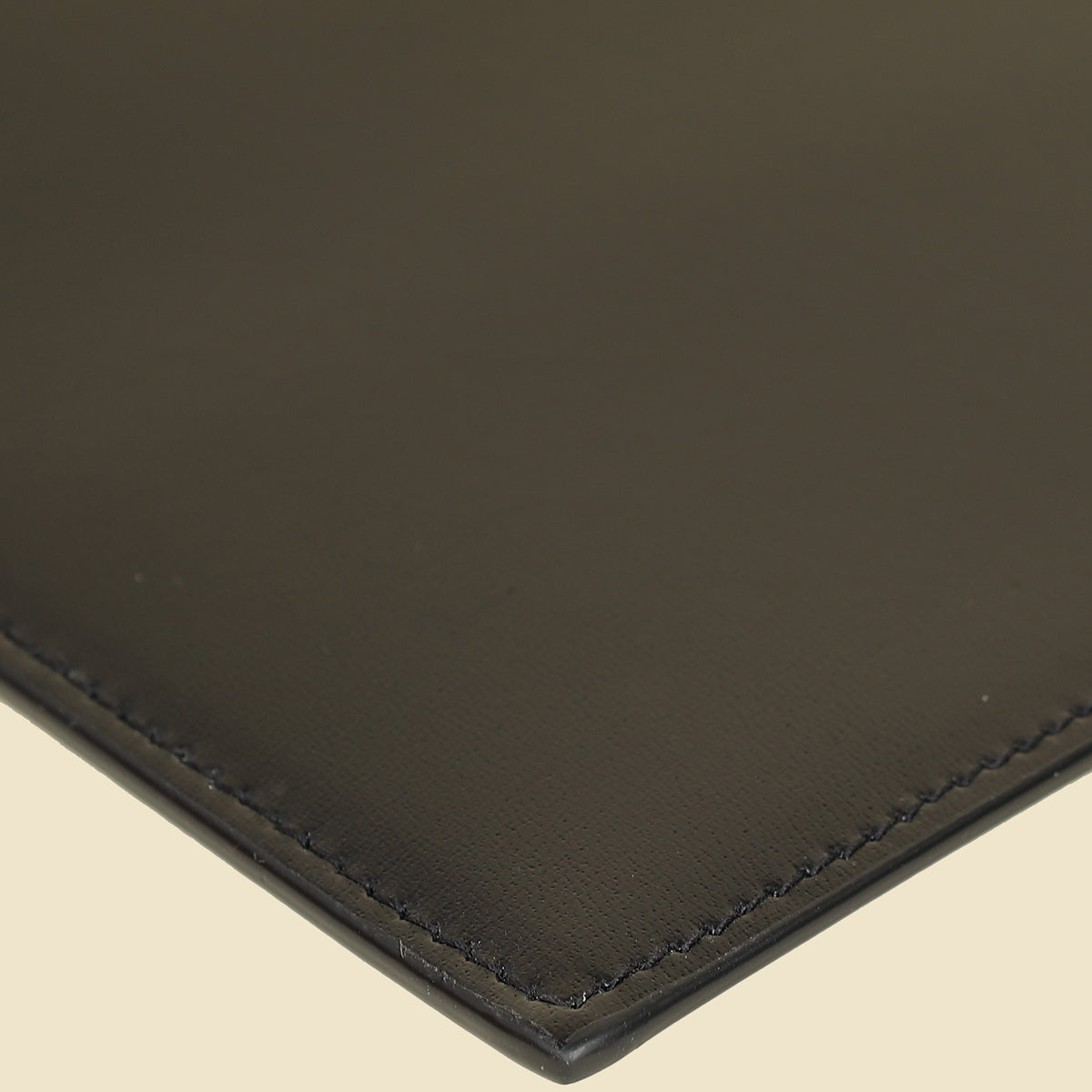 YSL Black Monogram Envelope Large Clutch