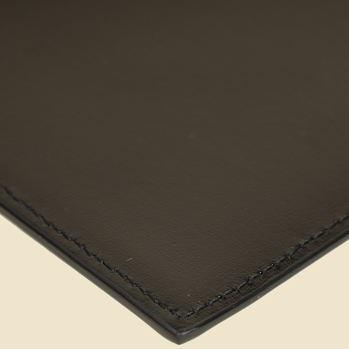 YSL Black Monogram Envelope Large Clutch