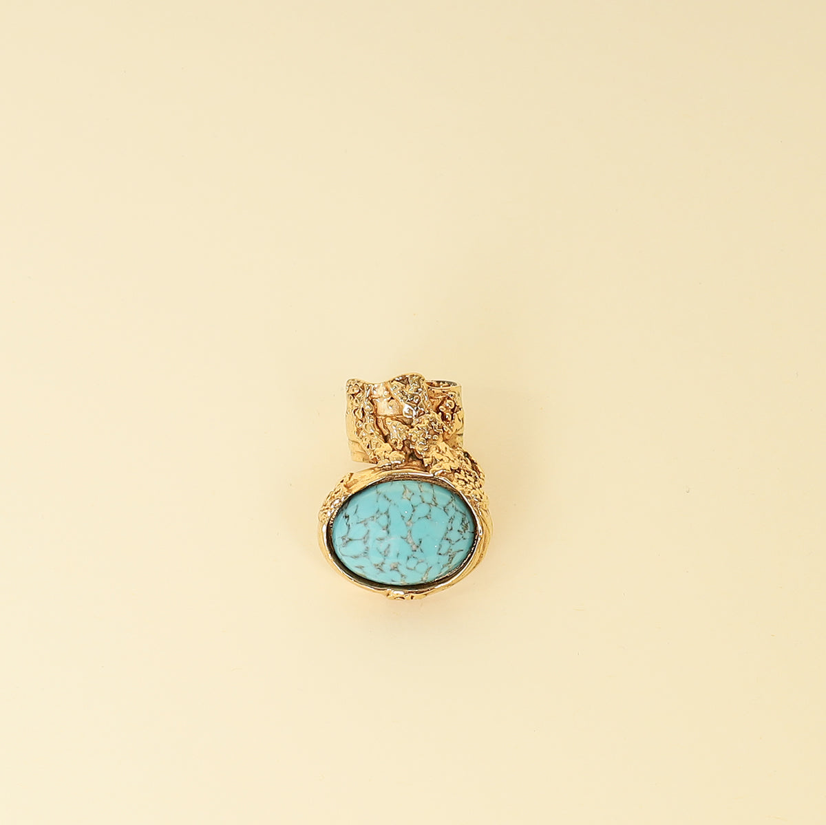 YSL Turquoise Arty Ring 7