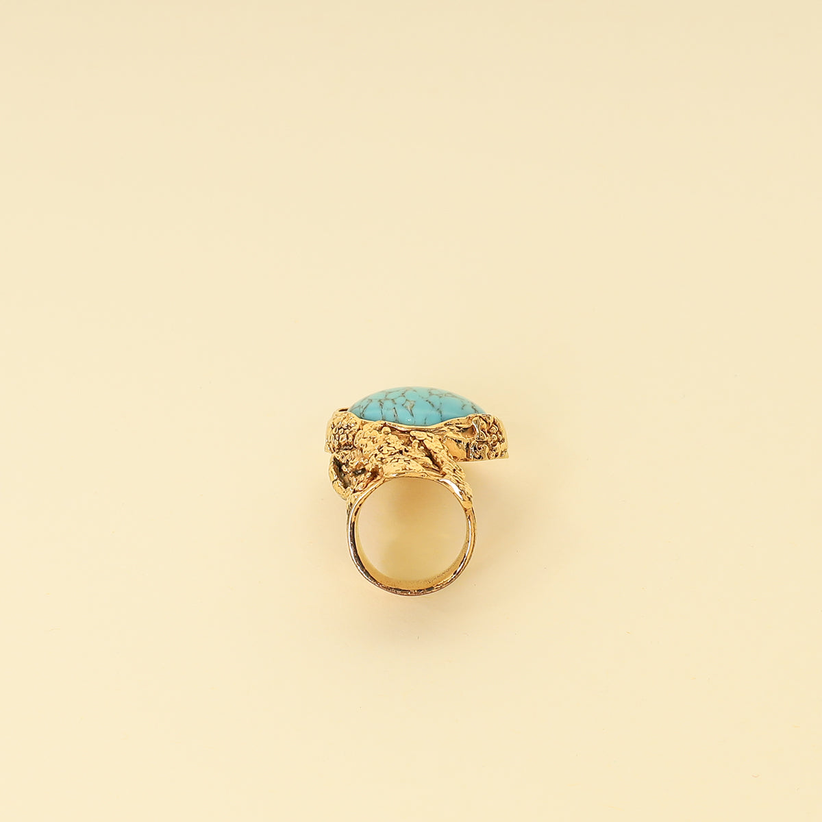 YSL Turquoise Arty Ring 7