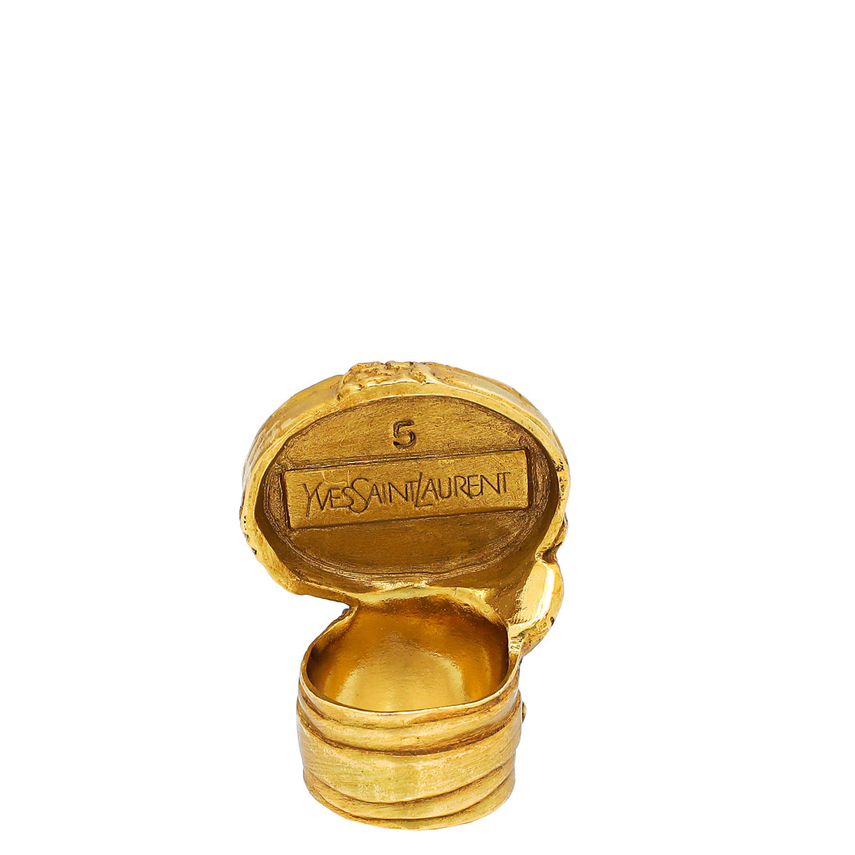 YSL Blue Arty Ring 5-YSL-THE CLOSET