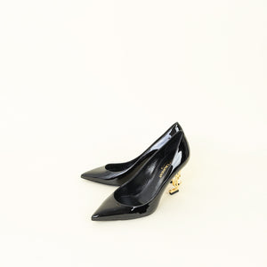 YSL Black Opyum Pumps 35