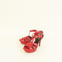 YSL Red Tribute Sandal 36.5