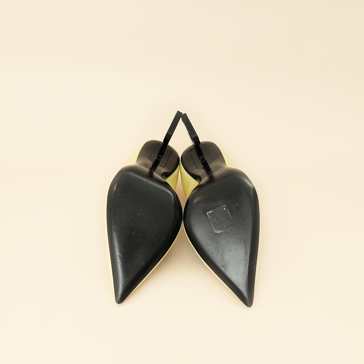 YSL Blanc Vintage Opyum Pump 37.5-YSL-THE CLOSET