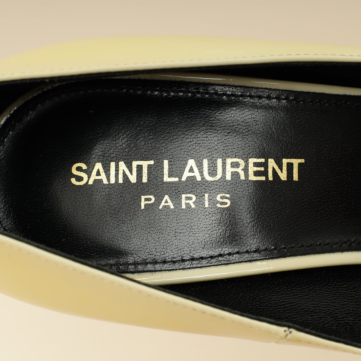 YSL Blanc Vintage Opyum Pump 37.5-YSL-THE CLOSET