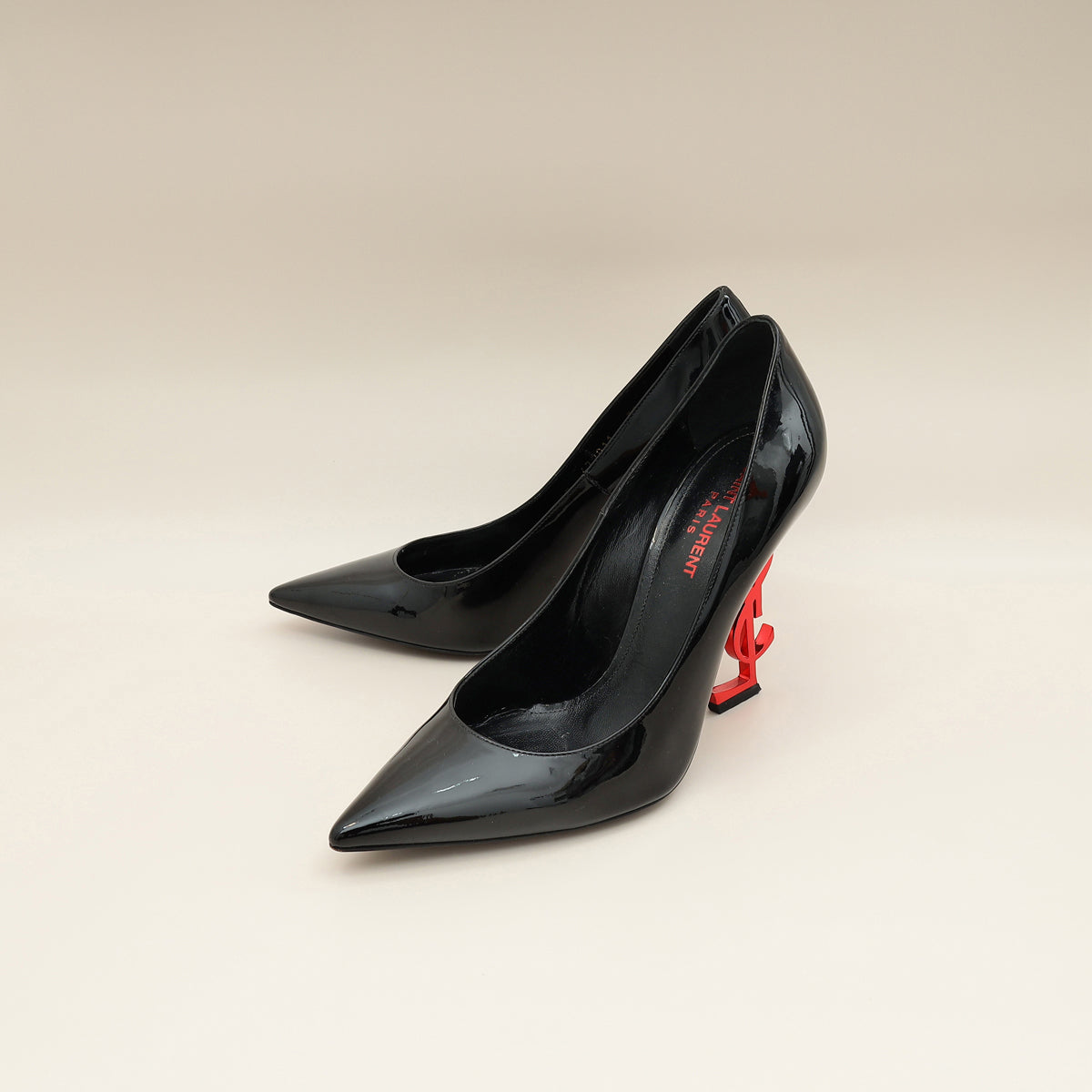 YSL Black Opyum Pump 38.5-YSL-THE CLOSET