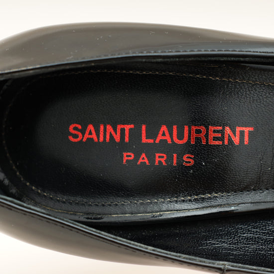 Load image into Gallery viewer, YSL Black Opyum Pump 38.5
