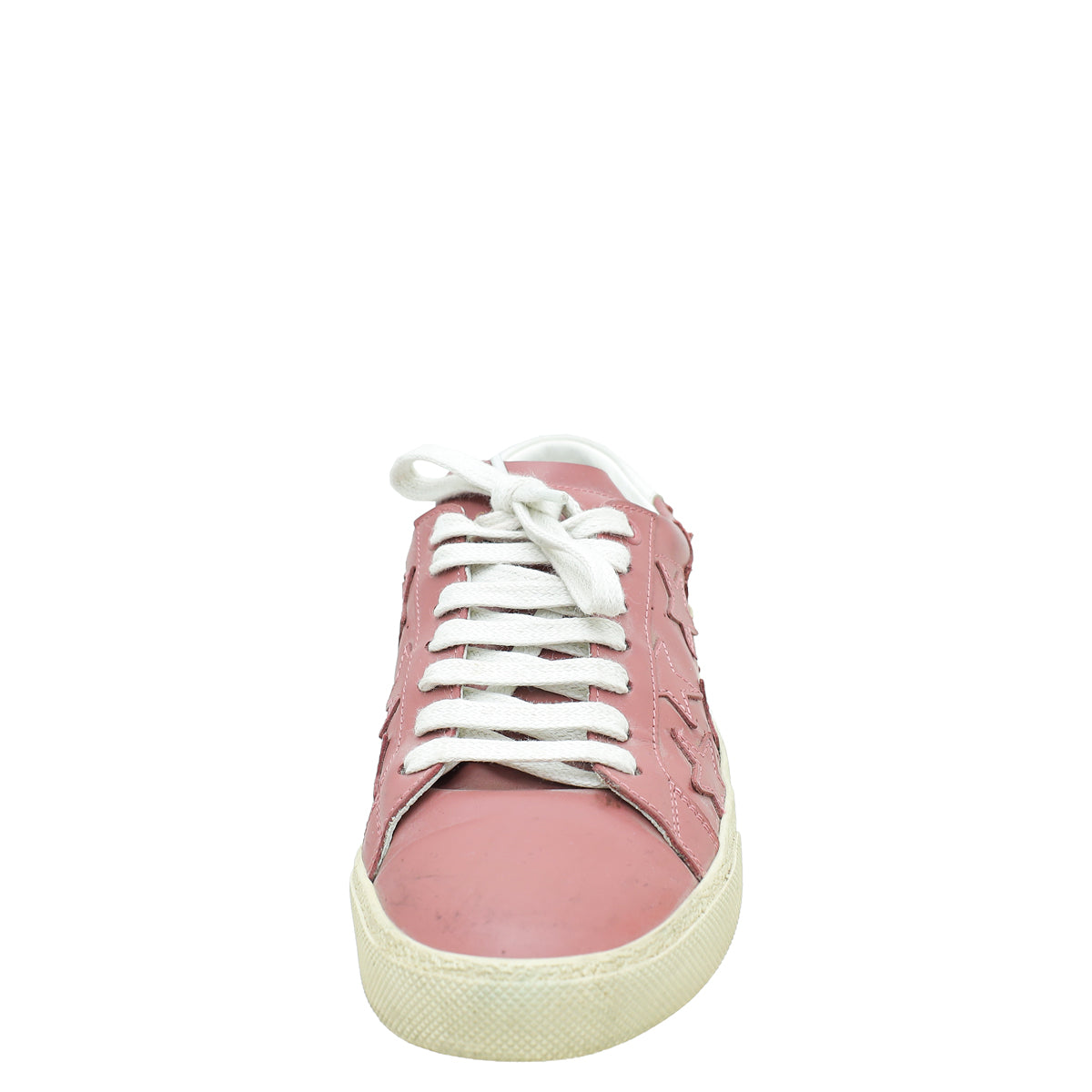 YSL Old Rose Stars Court Sneakers 38-YSL-THE CLOSET