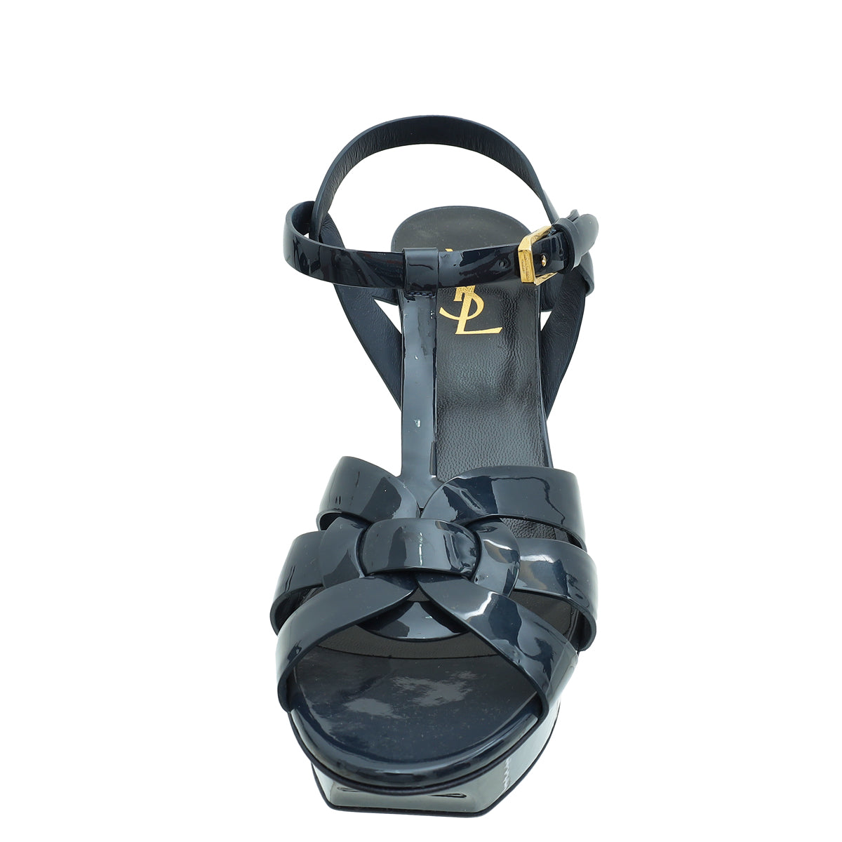 YSL Indigo Blue Tribute Sandal 39.5-YSL-THE CLOSET