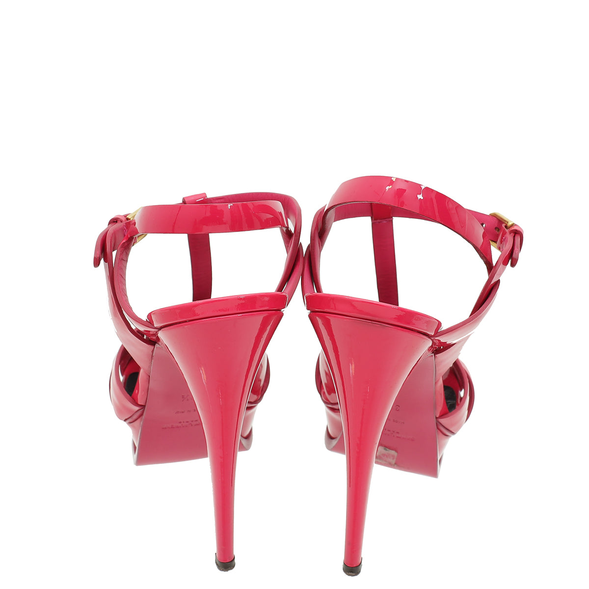 YSL Fuchsia Tribute Sandal 39.5