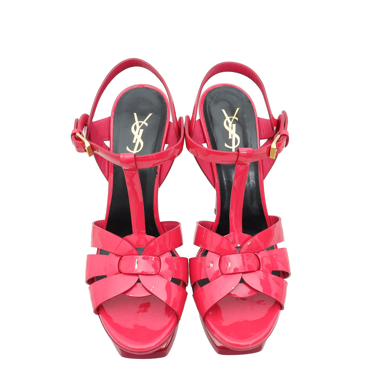 YSL Fuchsia Tribute Sandal 39.5