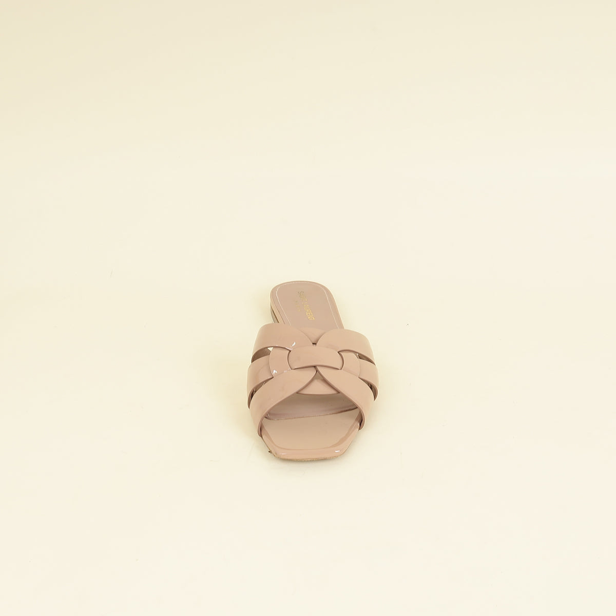 YSL Nude Tribute Flat Sandals 40-YSL-THE CLOSET