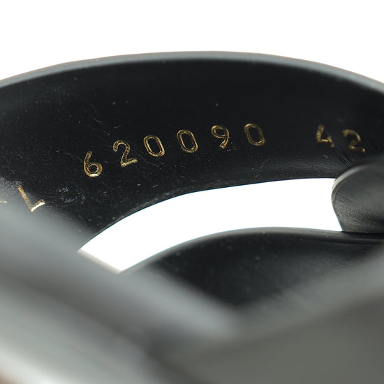 YSL Black Tribute Ankle Strap Flat Sandals 42-YSL-THE CLOSET