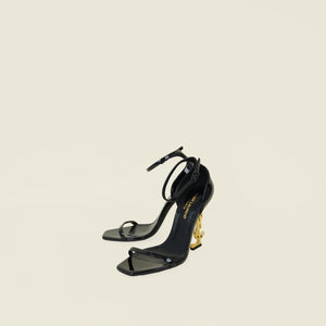 YSL Black Opyum Sandal 36.5