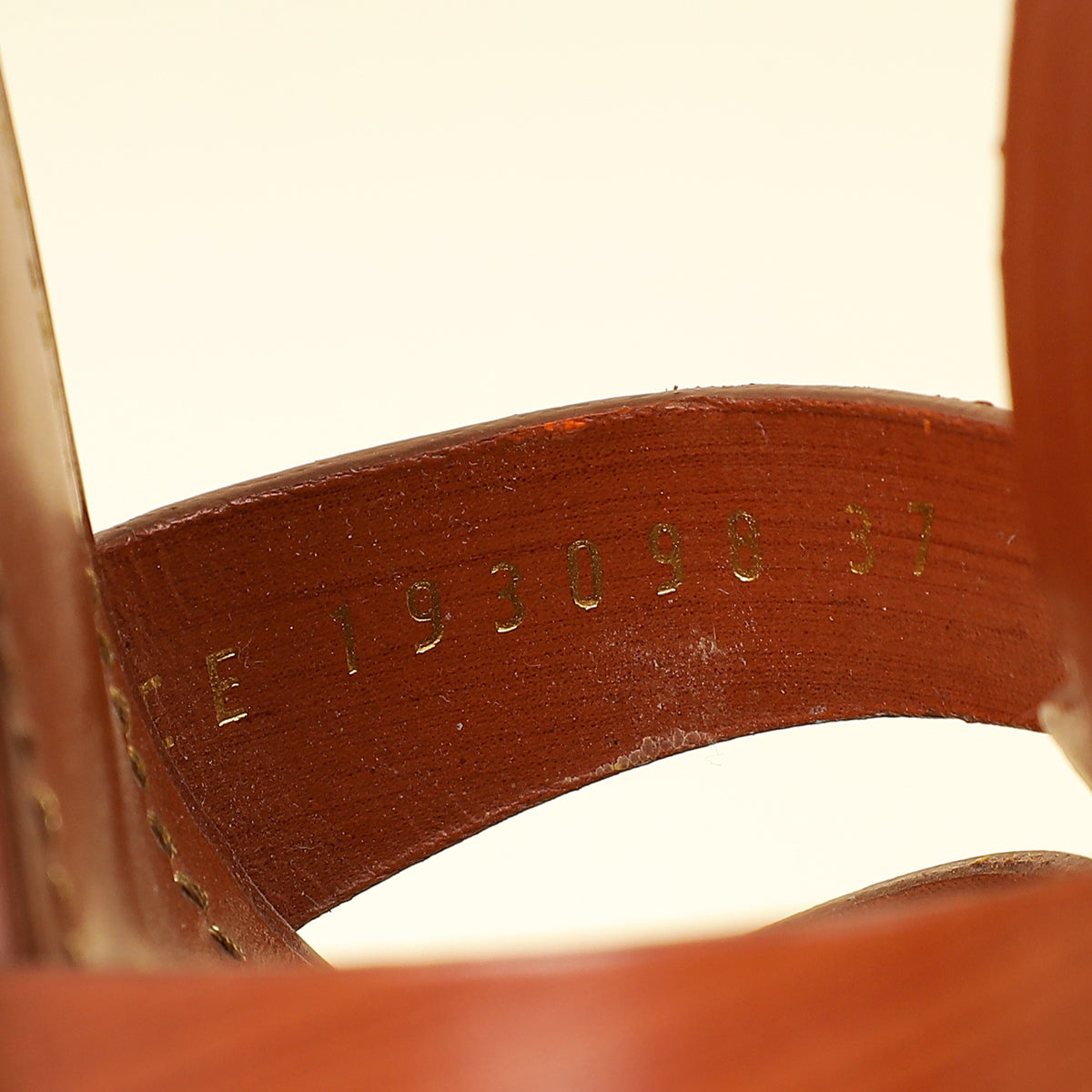 YSL Brown High Heeled Tribute Sandals 37.5-YSL-THE CLOSET