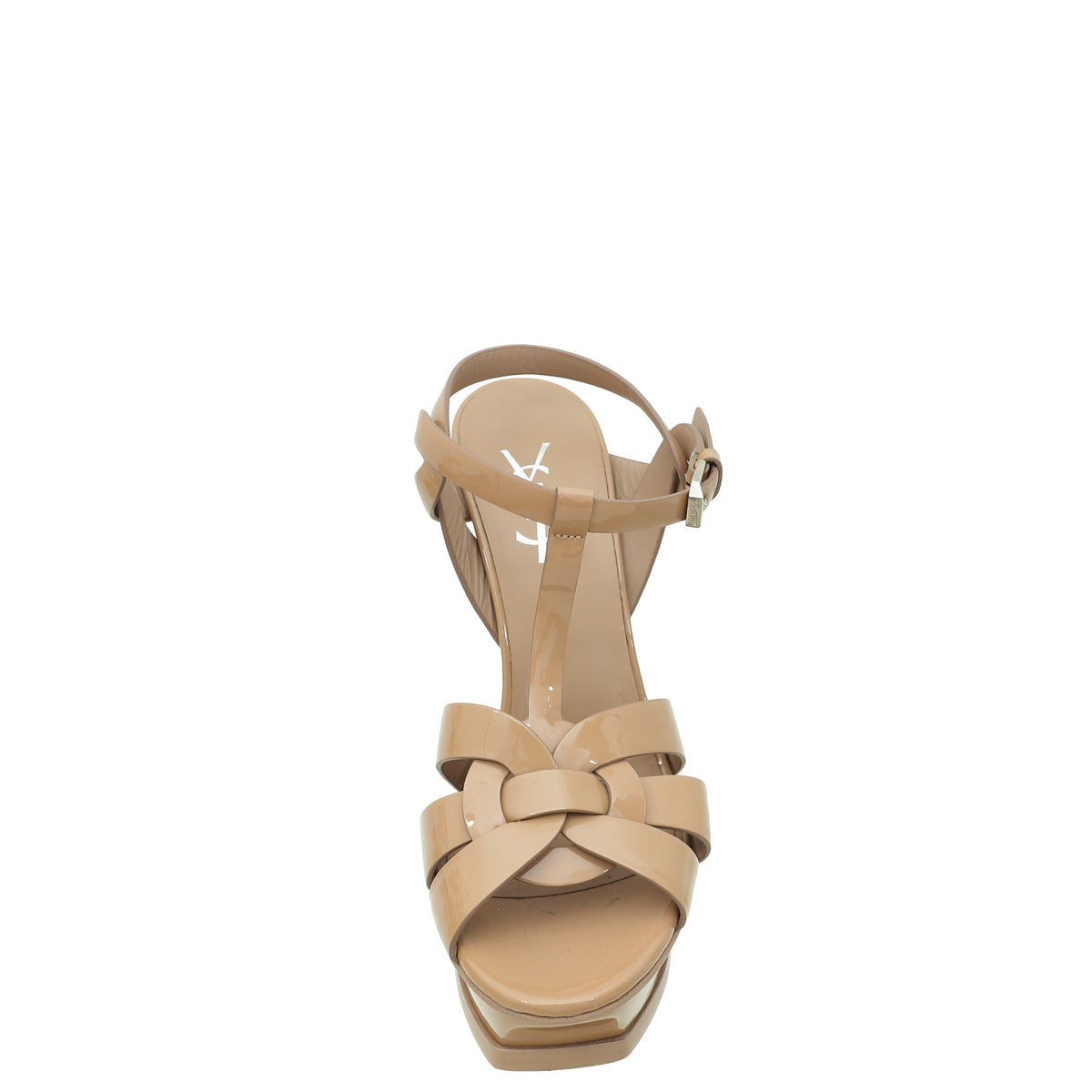 YSL Nude Tribute Sandal 37.5-YSL-THE CLOSET